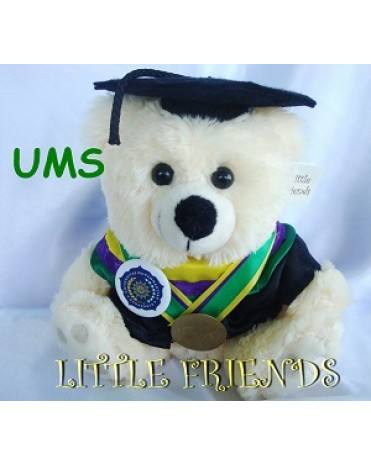 Boneka Wisuda Universitas Muhammadiyah Surakarta - Pendidikan (25 cm)